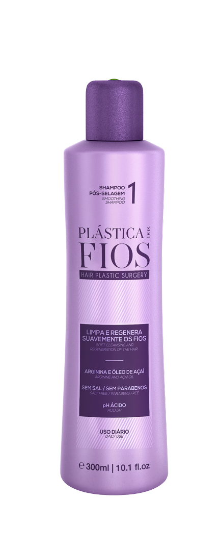 Cadiveu Plastica dos Fios - Восстанавливающий шампунь (Smoothing Shampoo) 300 мл